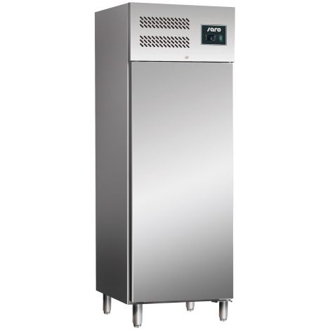 Congélateur Ventilé GN2/1 Inox 685L - Dégivrage Automatique - Contrôle Numérique - Saro