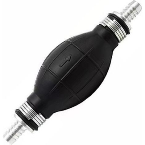 Pompe A Main Amorçage - 8 mm - Pour Carburant Essence Diesel Gasoil Huile Eau - Universelle Bateau Automobile Jardin - 1 Pièce