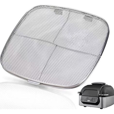 2 pezzi di ricambio in acciaio inossidabile per paraspruzzi Ninja Foodi AG300, AG300C, AG301C, AG302, AG400 (1/4)