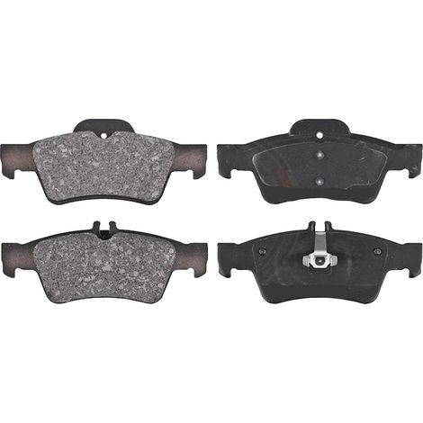 KIT PASTIGLIE FRENO POSTERIORI compatibile con MERCEDES-BENZ CLS (C218) / PASTIGLIE FRENANTI AUTO OEM 37319 / 70608221, / SOSTITUZIONE DIRETTA / BASSA POLVERE / SILENZIOSO