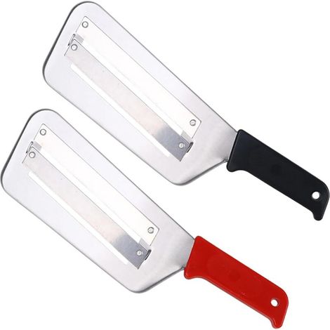 Lot de 2 râpes à chou pour salade de chou, râpe à chou en acier inoxydable, couteau à salade de cuisine (1/5)
