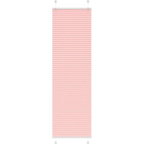 Plissee Rosa 60x200 cm Stoffbreite 59,4 cm Polyester