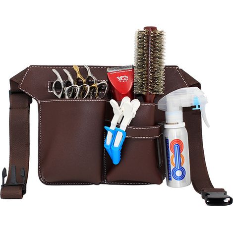 Etui Pour Ciseaux Coiffeur - Etui Taille Haute Avec Ceinture Ajustable - Pour Salon Professionnel Ou Usage Personnel - 1 Pièce (1/5)