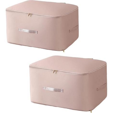 Sacs de rangement grande capacité pour vêtements et couettes - Organisateur portable pour doudounes et vestes matelassées, lavable en machine pour un transport facile en voiture (1/5)