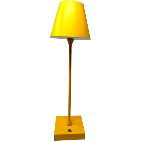 Lampada bistrot touch da tavolo a led ricaricabile usb 10 watt lume decorativo tripla colorazione di luce vari colori (1/5)