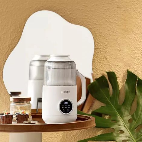 (Blanc) Machine à lait de soja 800 ml, silencieuse, extracteur de jus électrique ultra-performant (1/5)