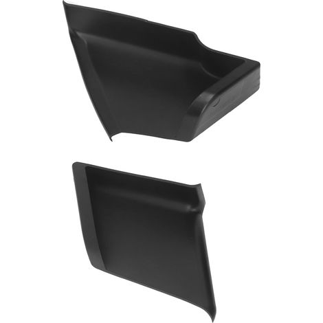 Lot de 2 boîtes de rangement latérales pour portières de voiture, avec compartiment pour téléphone, compatibles avec les accoudoirs des Smart Fortwo W451 (2009-2015) conduite à gauche. (1/5)