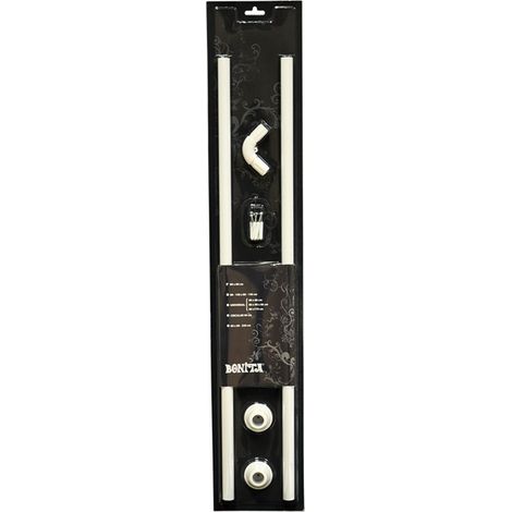 TELAIO PER TENDE DOCCIA A 'L' cm 80x80
