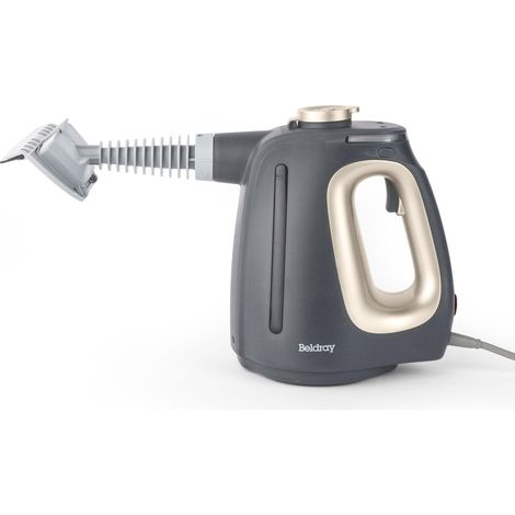 Pulitore a vapore 15 in 1 Beldray – Pulitore portatile multifunzione, pulizia senza prodotti chimici, pronto in 20 secondi, include spazzole, tamponi per mocio e ugelli, 550 ml, 1350W, BEL01987VDE (1/5)