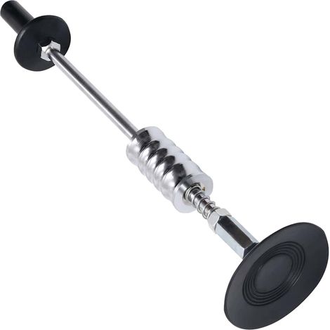 Marteau à inertie à ventouse pour débosselage voiture – Acier au carbone, diamètre 125 mm, longueur 59 cm, avec ressort de pression (1/5)