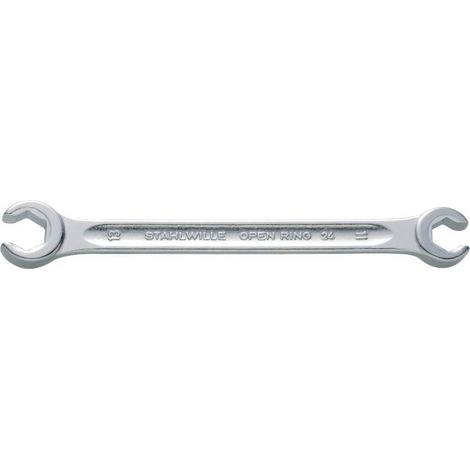 Clé à anneau double OPEN-RING 24 8x10mm 145mm avec six pans
