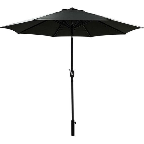 Parasol droit rond Eko 2.5 m (1/4)