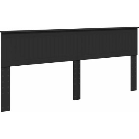 Maison Exclusive - Testiera Rovere Nero Legno multistrato