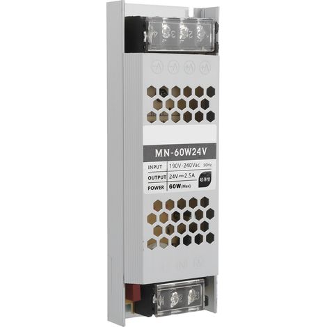 60-W-Schaltnetzteil für LED-Streifenbeleuchtung, Schutzart IP68, CTN-Serie, AC 190–240 V/24 V (1/5)