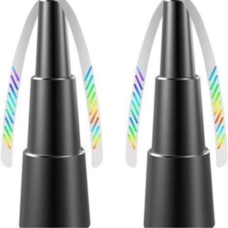 Ventilateur Anti-Mouche, Lot de 2 Répulsifs Anti-Mouches, Fly Fan pour effrayer Les Mouches, Répellante Moustique Fan pour Maison Dîner, Terrasse et Restaurant