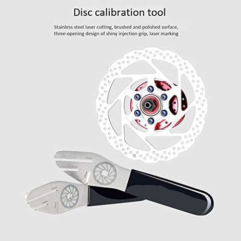 Clé de correction pour freins à disque de vélo, outil de réglage de l'alignement du rotor (1/5)