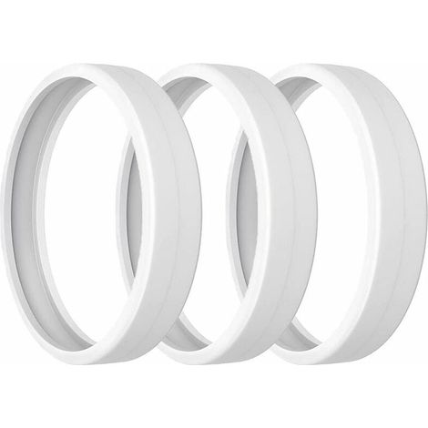 Neumáticos de repuesto para piscina Polaris 280, 3 piezas de goma blanda, compatibles con los robots Polaris 180, 280, 360, 380, C10 y C-10. (1/5)