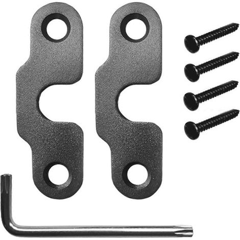 Ensemble de 2 clips métalliques pour pare-soleil de Jeep FT 2018-2022 JK JL JT Gladiator Wrangler (1/5)