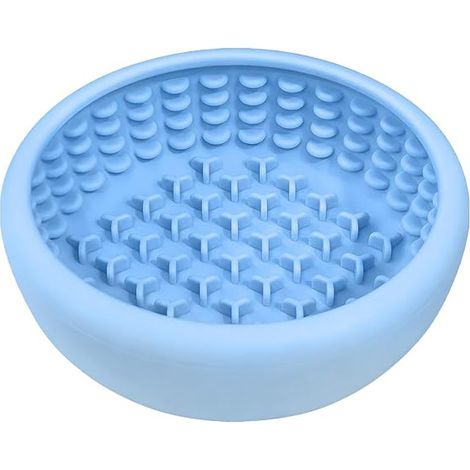 Gamelle à lécher pour chien, gélifiable, anti-anxiété, antidérapante, en silicone, durable, anti-étouffement, pour l'enrichissement alimentaire des chiens de petite et moyenne race, en silicone sans B (1/5)