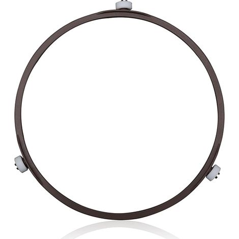 Anneau Support Micro Ondess, 17,8cm Anneau de Remplacement pour Plateau de Four à Micro-Ondes Support de Plateau en Verre Anneau Rotatif pour Micro-Ondes pour Plaques en Verre de 24,5 à 27 cm