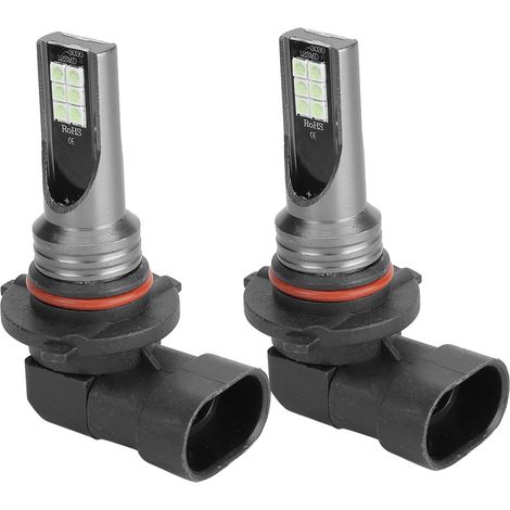 Phare LED 9005 12V-24V 6000K 800LM 3030-12LEDs IP68 Feu de route étanche (1/5)