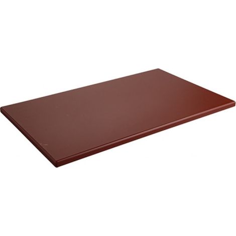 Planche découper brun angles droits 50x30cm - Caterchef