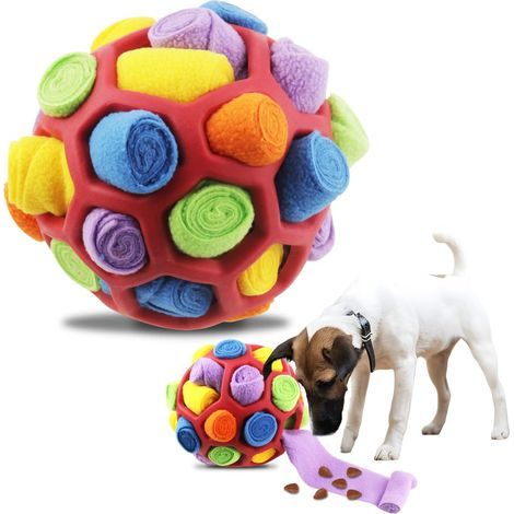 Sniffing Ball for Dogs, Interactive Dog Toy, Indestructible Sniffing Mat, Sniffing Toy for Dogs, Sniffing Games, Foraging Toy for Small and Medium Dogs (1/5)