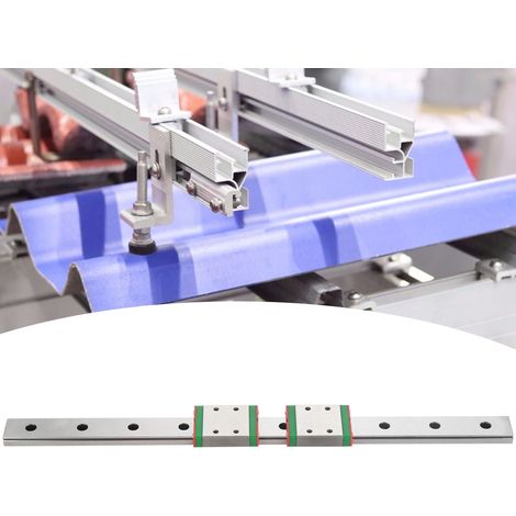 Rail de guidage linéaire miniature élargi MGW9C-300-2R (1/5)