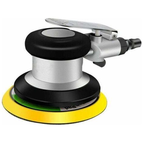 Professionnel Ponceuse excentrique à air comprimé, polisseuse pneumatique à double action haute performance mini avec, 9500tr/min, (1pcs, 125mm)- (1/4)