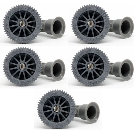 DIFFUSEURS DE BUSES DARROSAGE PORTEE 520 METRES ARROSAGE ANGLE REGLABLE DE 0 A 360 DEGRES FILETAGE FEMELLE COMPATIBLE AVEC HUNTER RAIN BIRD IRRITROL KRAIN SIGNATURE PACK 5 BECS 36263802 (1/2)
