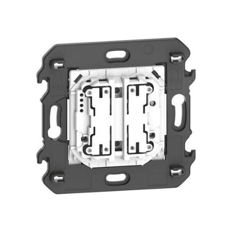 Commande double sans fil Living Now with Netatmo pour éclairage 2 modules BTICINO BTK4003DCW (1/2)