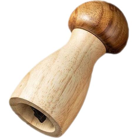 Moulin à Poivre Manuel en Bois Khaki Forme Champignon Facile de (1/5)