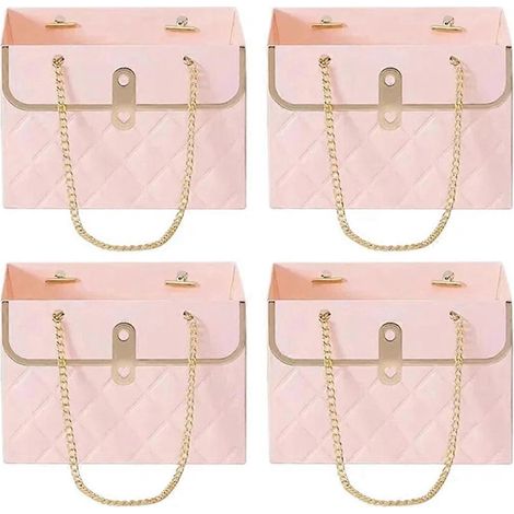 16 boîtes à fleurs, emballage rose, sac en papier cadeau, boîte cadeau, B-- (1/5)