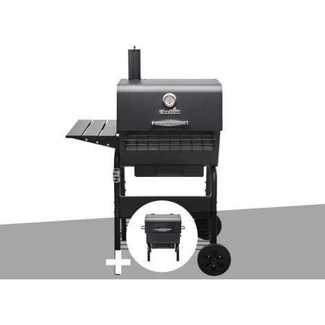 Barbecue à charbon Charcoal M + Charcoal 2GO Offset-Smoker - Char-Broil (1/5)