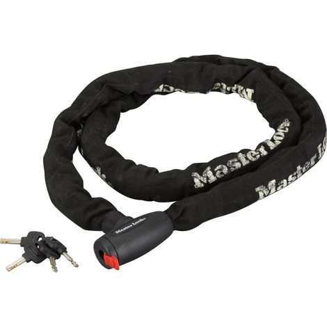 Motorrad-Diebstahlsicherungskette, MASTER LOCK, L. 2 m x Ø 10 mm MASTER LOCK