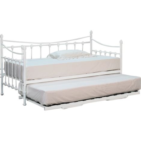 3ft Metal Day Bed With or Without Trundle