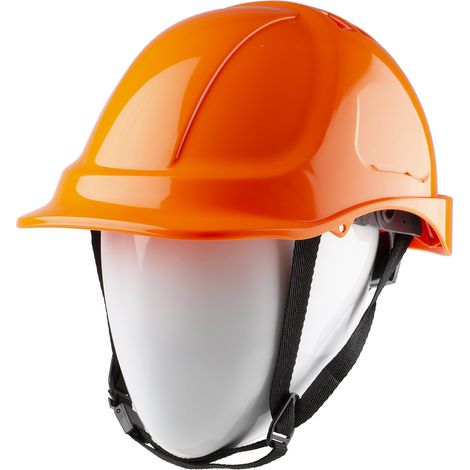 Casque de sécurité RS PRO Ventilé en ABS Orange ( Prix pour 1 )
