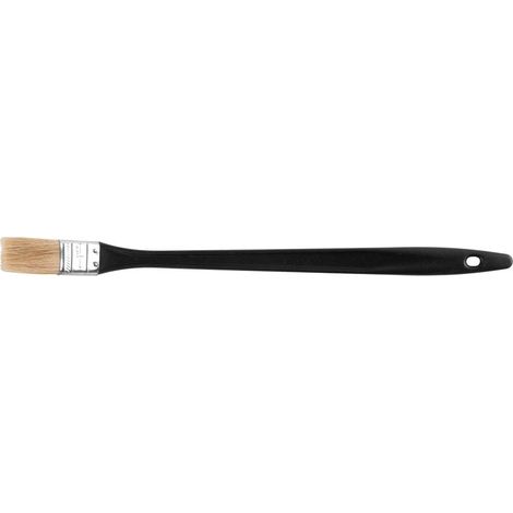 Pinceau Strend Pro JD017, 1", plat, coudé, pour peinture, manche PVC