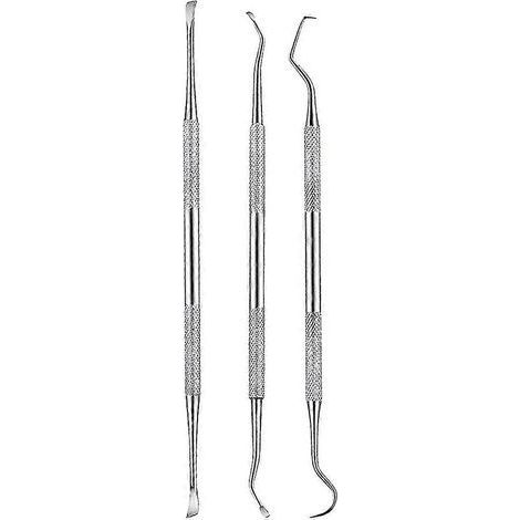 Outil de nettoyage de la plaque dentaire en acier inoxydable pour chiens, outil d'élimination du tartre pour animaux de compagnie (1/4)