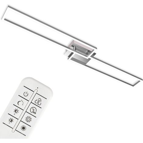PLAFONIERA LED FRAME 40 W CCT CM 110X25 ALLUMINIO