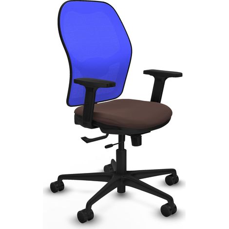 Bürostuhl piqueras y crespo Jorquera schwarz verstellbare Armlehnen (1/2)