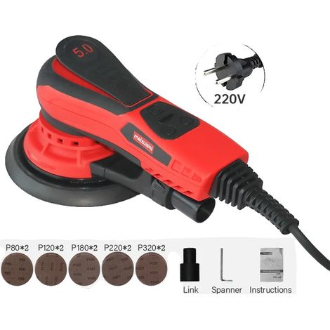 Machine à polir voiture, polisseuse de banc, 350W de puissance, 11000 tr/min, 220V 5.0mm (1/2)