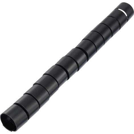 Gaine spirale 32 mm (max) TRU COMPONENTS TC-MX-KLT32BK203 1593183 noir 5 m (1/3)