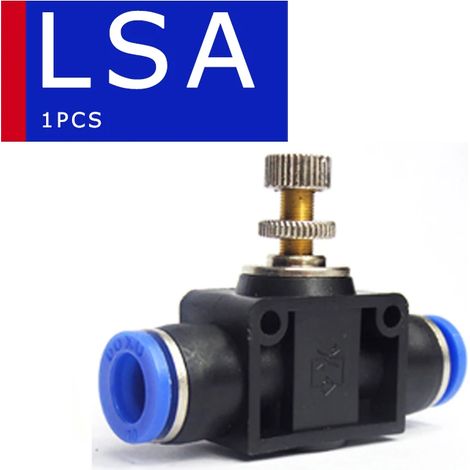 Raccord pneumatique à dégagement rapide pour tuyau d'air (LSA - Utiliser un tuyau de 12 mm). (1/5)