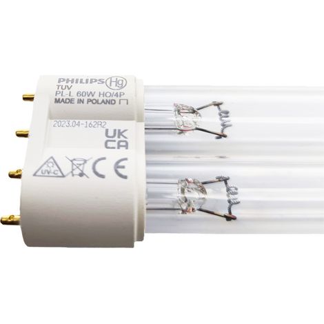 Toodo – Lampe UV pour stérilisateur UVGermi AP 60 – 60W – Remplacement facile – Durée de vie 9000h – Technologie UVc pour désinfection