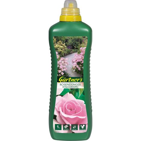 gpi Gärtner´s Spezialkulturen Rosendünger mit Spurennährstoffen - 1 Liter