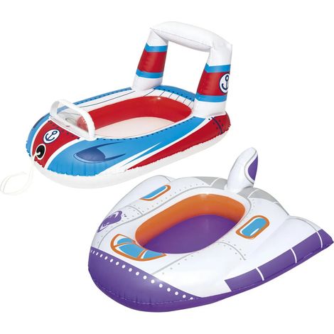 Canotto Gonfiabile Bambini Baby Cruiser Motoscafo Bestway 3-6 Anni 34106 (1/5)