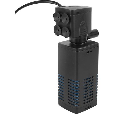 Tauchpumpe für Aquarien, multifunktional, effizient, 3-in-1, Aquarienfilterpumpe, EU-Stecker 220–240 V (1/5)