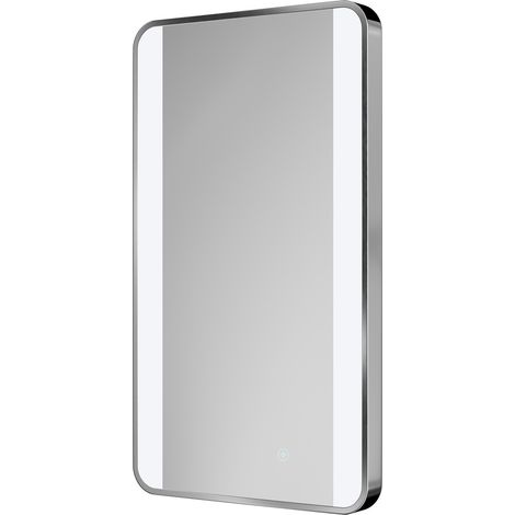 Wade Polished Chrome 400mm x 700mm Illuminated Dimmable LED Mirror with Demister and Touch Sensor (1/5)