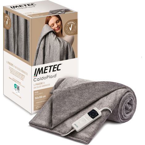 Imetec Adapto Plus Melange 150x100 Manta eléctrica 150 W Gris Poliéster (1/5)
